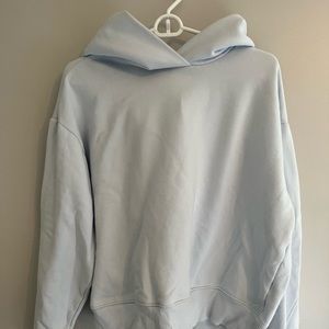 a new day light blue sweatshirt